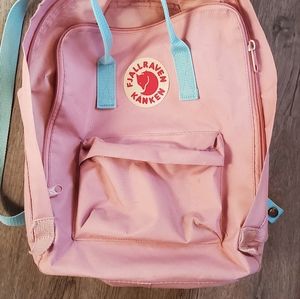 Fjallraven Pink Original Size Kanken Backpack